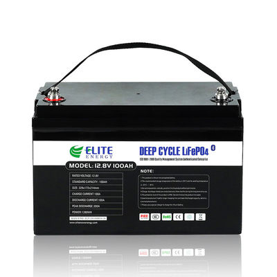 ποιότητας  Rechargeable LFP 12V 100Ah Lithium Ion Battery 5000 Cycles For ESS εργοστάσιο